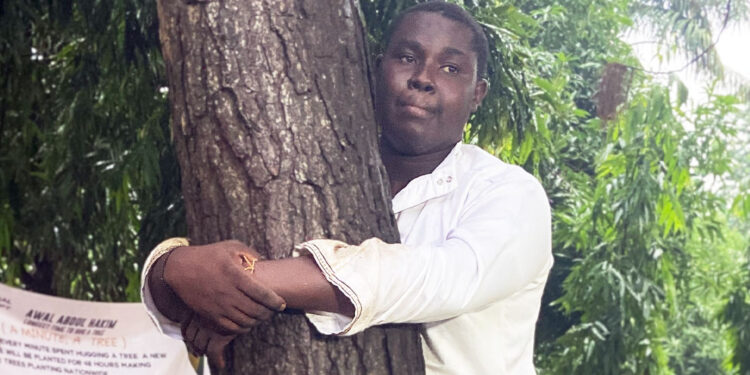Ghana’s Abdul Karim Awal new record holder for “tree-hug-a-thon” – Guniess World Records confirms