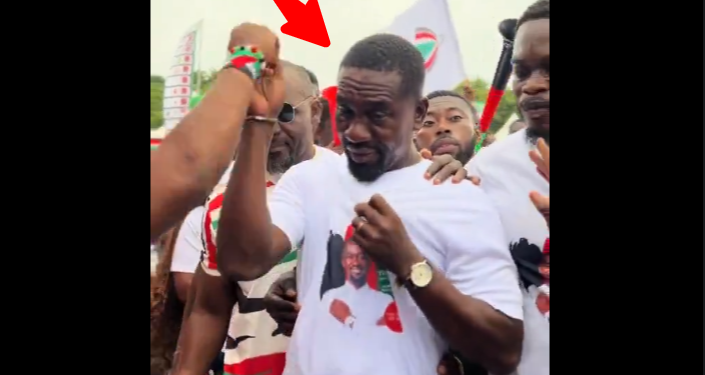 NDC MP breaks down in tears on campaign ground