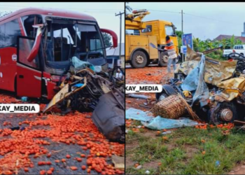Sad: Six die on the spot in accident on the Accra-Kumasi highway
