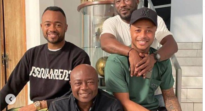 “The world’s best dad” – Dede Ayew celebrates Abedi Pele on 60th birthday