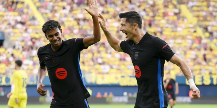 “I’ve seen a lot of talent in my life, but never like that” – Lewandowski drools over Lamine Yamal