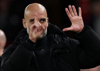 Watch Pep Guardiola’s classic response to ‘you’re getting sacked in the morning’ chants at Anfield