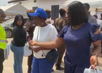 Is this allowed? Isn’t this “undue influence” according to the EC? – X user questions Lydia Alhassan’s food distribution to voters