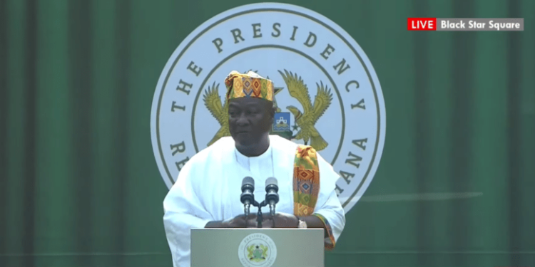 Mahama outlined four key areas his administration will prioritize