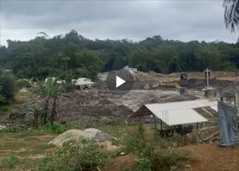 Viral video of alleged galamsey activity ongoing in the Lands Minister’s ‘backyard’ surface