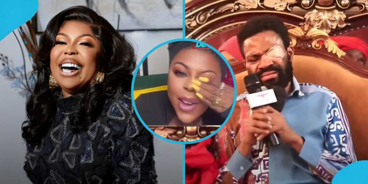 Afia Schwarzenegger calls out Kofi Adoma for sympathy stunt
