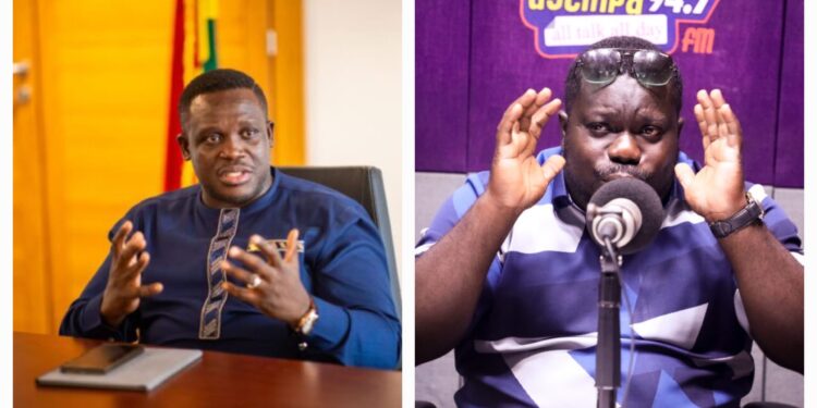You would soon have your hands full explaining your shady deeds – Sam George tells Obour