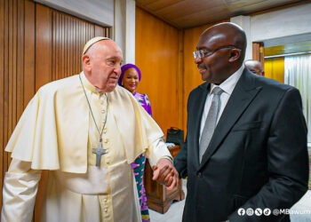 Bawumia mourns death of Pope Francis
