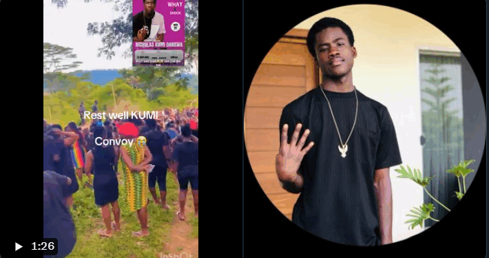First-year UEW student who committed suicide over-cheating girlfriend laid to rest