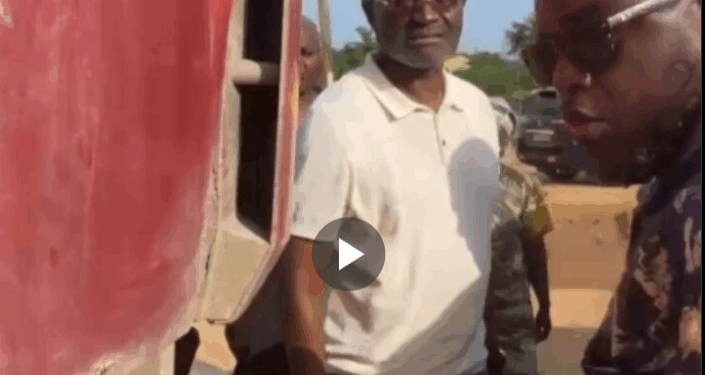 Why did you have to run away? – Ken Agyapong asks after arresting  hit-and-run truck driver