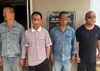Four Chinese nationals arrested for engaging in illegal mining in Adansi Asokwa